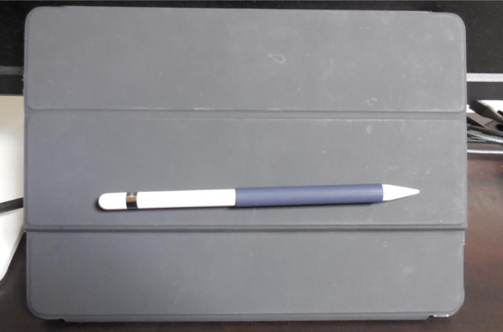 ApplePencile(第一世代)をiPadにくっつけて持ち運べる様にする